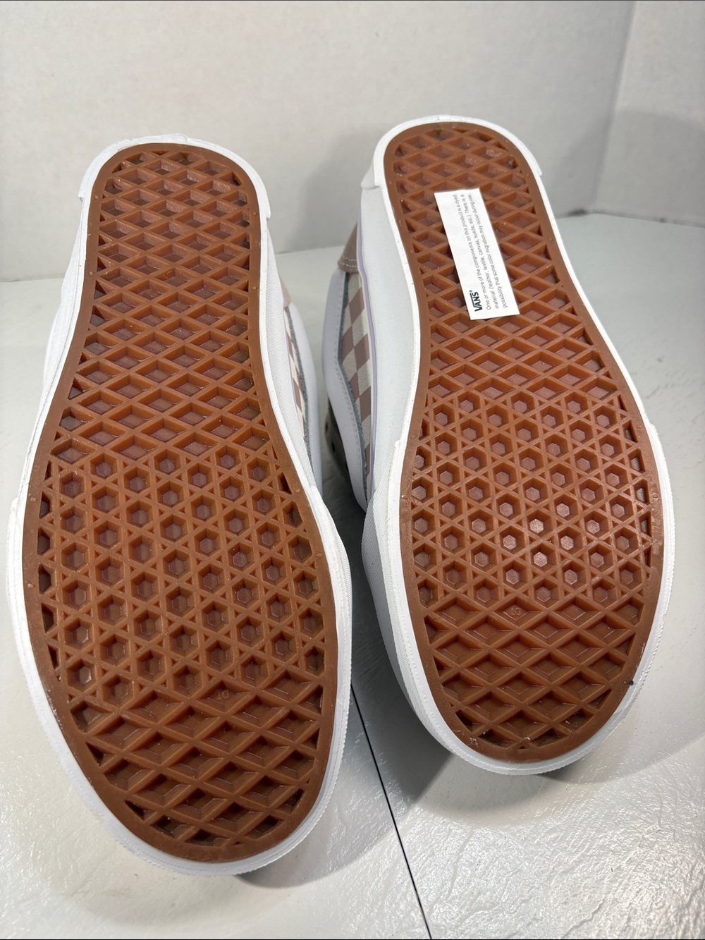 NWT Vans Knu Skool Checkerboard Skate Shoes Women’s 7.5 - Picture 9 of 10